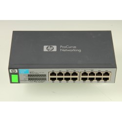 J9560A HP Procurve 1410-16G J9560A 16 Ports Gigabit Switch (without power supply 12V 1.08A)