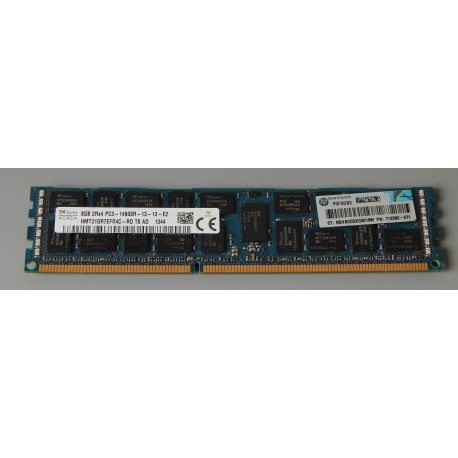 712382-071   8GB DIMM DDR3 PC3  -14900R 2RX4 1866MHz ECC Reg  Memory