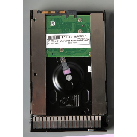 2BZPN023X4J2 HP 2TB 7.2K SAS Server Hard Drive MB2000FBZPN 649327-002 3.5"