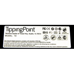 JC184A HP TippingPoint S10 IPS 20Mbps-2x Gig Switch