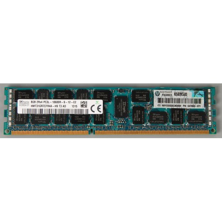 647650-071   8GB DIMM DDR3  2Rx4  PC3L-10600R-9-12-E2