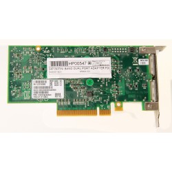 649281-B21 HP INIFINI BAND DUAL PORT ADAPTER FDR/EN 10/40GB 544QSFP (low profile)