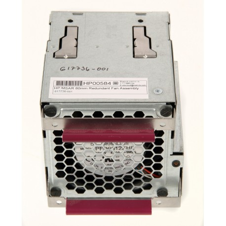  617736-001 HP MSAR 80mm Redundant Fan Assembly