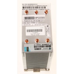 591207-001 Heatsink for HP DL580 G7 Intel Xeon X7550 (2.0 GHz 18MB 8-Core 130W) CPU