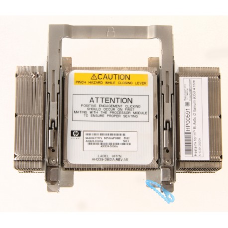 AH339-2030A Heatsink for HP BL8x0c i2 Itanium 9350 4 core 1.73Ghz Processor