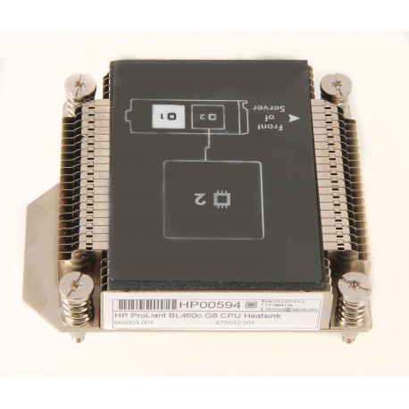 665003-001 HP ProLiant BL460c G8 CPU Heatsink