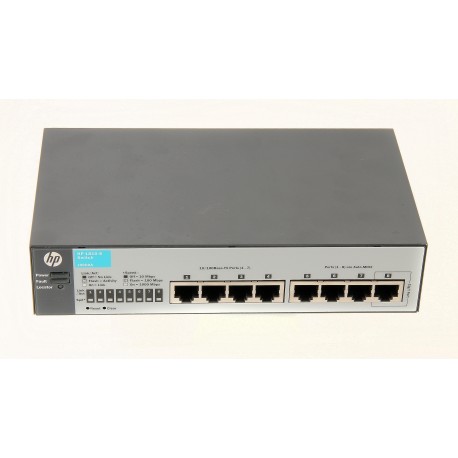 J9800A HP 1810-8 v2 Fixed Port Web Managed-Switch (8x RJ-45, SFP) without power supply12V 0,4A