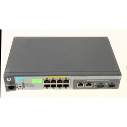 J9137A HP ProCurve 2520-8-PoE 8 Port PoE 100Mbps (2x Gigabit) Ethernet Switch w/out power supply 48V 1,75A