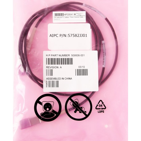 509506-001 HP external FC cables / Fibre Channel Cable - 4 Gbit/s SFP, 2m