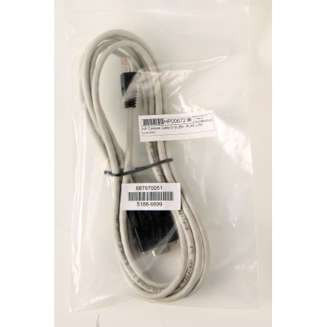 5188-6699 HP Console Cable D-SUB9 - RJ45 L250 