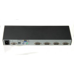 438612-001 HP AF611A  4-PORT 1X4 KVM SWITCH CONSOLE (KBD+mouse (PS2+USB)+mon) 