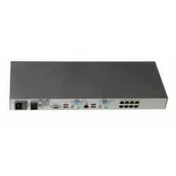 513735-001 HP AF616A KVM Console  8 Port Analog Switch