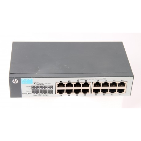 J9662A HP V1410-16, 16-Port 10/100Mb Switch w/o Power Supply 12V 0.3A
