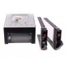 SATA/SAS 2-bay cage for 3,5" HDD with backplane and 2 pc caddy
