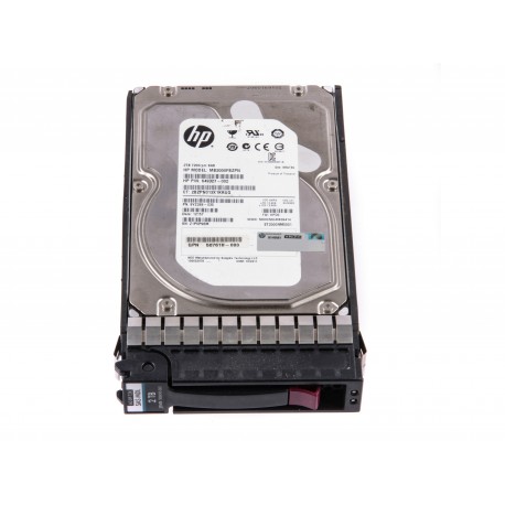 649327-002 HP 2TB 7.2K SAS Hard Drive MB2000FBZPN 3,5" with tray