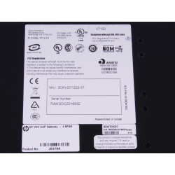JE378A  HP VCX Voip Gateway 3CRVG71222-07 3COM AUDIOCODES MEDIANT 2000 4SPAN