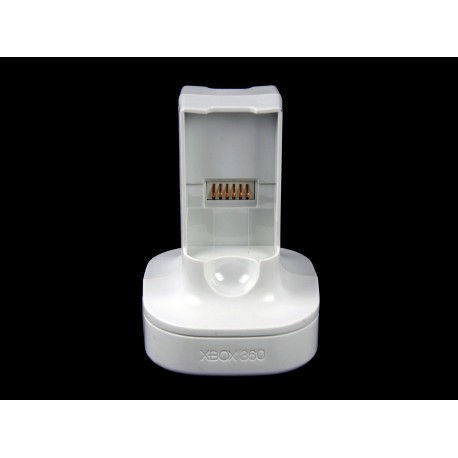 X801981 Microsoft XBox 360 QUICK CHARGE KIT WHITE dual battery charger 