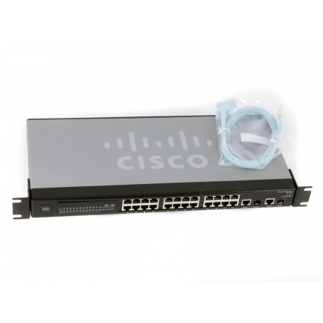SR224G Cisco SR224G 24-Port 10/100 2-Port Gigabit Switch