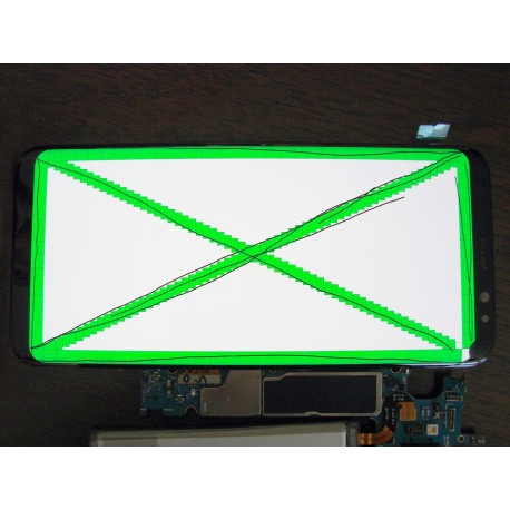 S8+ display 