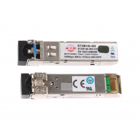 RTXM140-400 WTD  RTXM140-400-H3C 155Mbps-40KM+1310nm-SM-ESFP