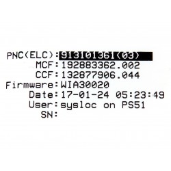 Pračka Indesit IWCN61051X9- Čelní panel s elektronikou 