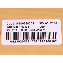 Pračka Indesit IWCN61051X9- Čelní panel s elektronikou 