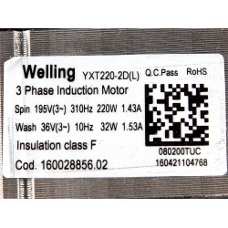 Pračka Indesit XWA 71283X W EU.1 - motor