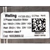 Motor Electrolux EWT1262TDW WU126T35E00