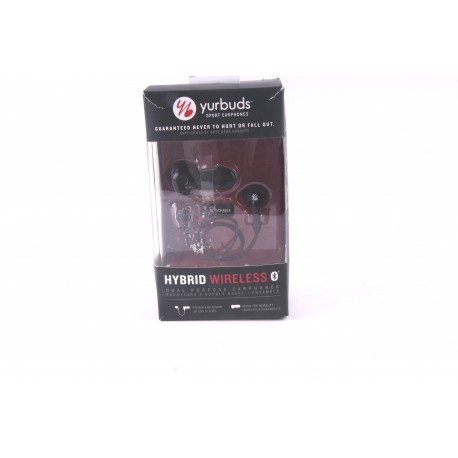 Bezdrátová sluchátka Yurbuds Hybrid Wireless černá