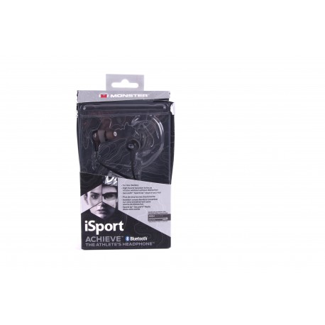 Sluchátka MONSTER iSport Achieve In Ear Wireless černá