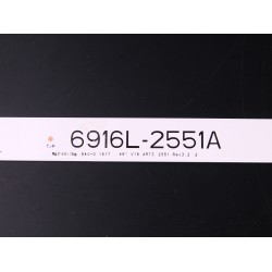 Podsvětlení - LED pásek 6916L-2551A  pro TV LG 49UH661V (LEFT1 4xLED)