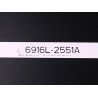 Podsvětlení - LED pásek 6916L-2551A  pro TV LG 49UH661V (LEFT1 4xLED)