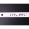 Podsvětlení - LED pásek 6916L-2552A  pro TV LG 49UH661V (RIGHT1 4xLED)