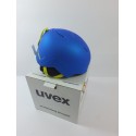 Lyžařská přilba Uvex MANIC PRO, modrá/zelená, vel. 46-51