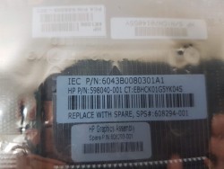 HP NVIDIA QUADRO FX880M 1GB Graphics Card  608293-001 598033-001