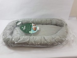 Jollein Hnízdo pro miminka - babynest MINI DOTS MIST GREY