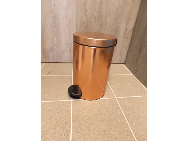 Meliconi Koš na odpadky New Line 14 l měď
