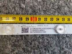 Podsvětlení - LED pásek L 210BZ07DL43030M01L E213009 pro Philips 55PUS6551/12