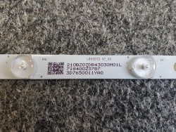 Podsvětlení - LED pásek R 210BZ07DR43030M01L E213009 pro Philips 55PUS6551/12