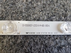Podsvětlení - LED pásek L TB5509M V0_00 pro Panasonic TX-55DX603E