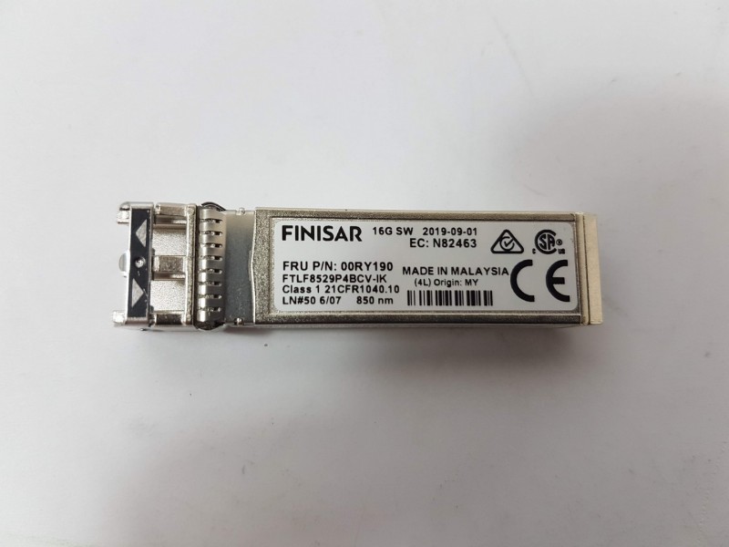 FINISAR FTLF8529P4BCV 16GB SFP+ 850nm 100M TRANSCEIVER