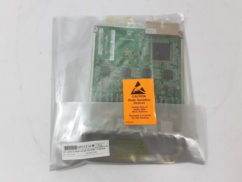 HP JD551A MSR 4-Port 10/100B TX Module