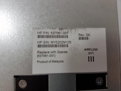 537581-001 HP StorageWorks MPX2000 275W Power and Cooling Unit - HSTNM-PS01