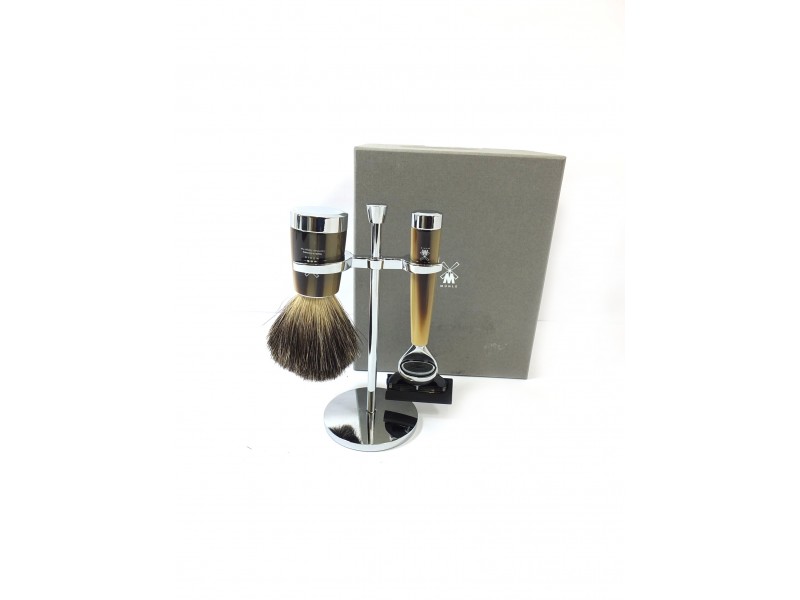 Mühle Liscio sada na holení, Pure Badger, Gillette Fusion, Brown
