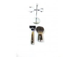 Mühle Liscio sada na holení, Pure Badger, Gillette Fusion, Brown