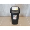 Kis Koš na odpad Dual Touch Bin M Steel 25 L stříbrný