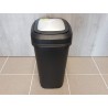 Kis Koš na odpad Dual Touch Bin M Steel 25 L stříbrný