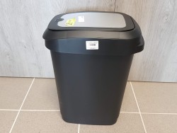 Kis Koš na odpad Dual Touch Bin M Steel 25 L stříbrný