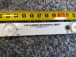 Podsvětlení - LED pásky GJ-2K16-430-D510-V4  pro TV Philips 43PFS5301/12