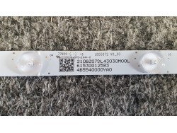 Podsvětlení - LED pásek LB55072 V1_00  pro TV Philips 55PUS6551/12 (R 7xLED)